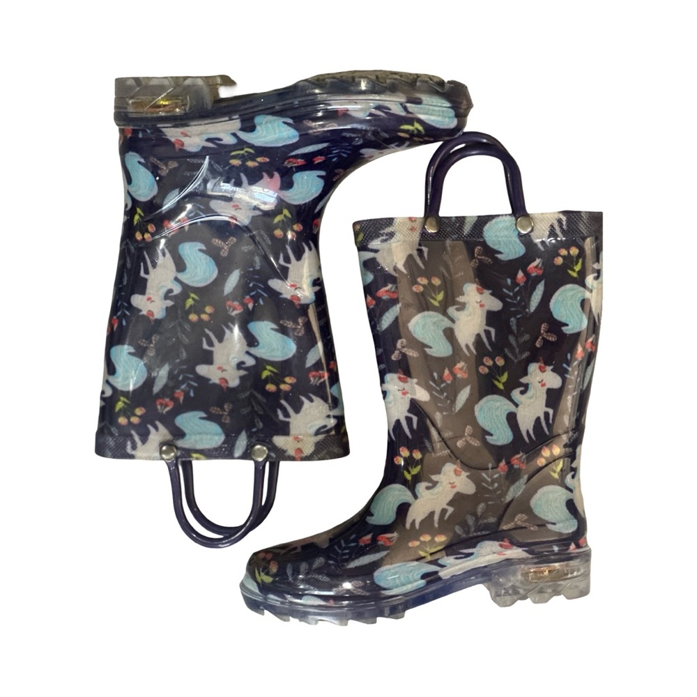 Western Chief Unicorn rubber rain boots - kids size 7/8